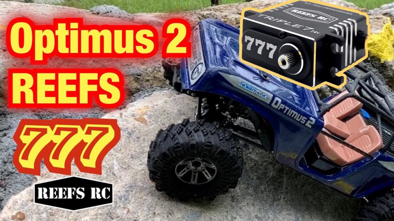 Optimus 2 Gets the Big Reefs 777 Servo!!