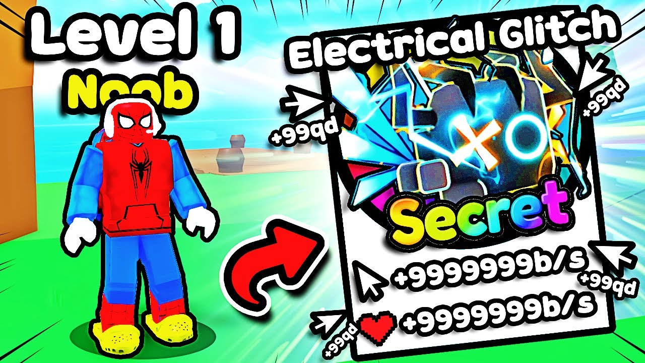 Starting Over as NOOB with OP SECRET in Tap Simulator (Roblox)