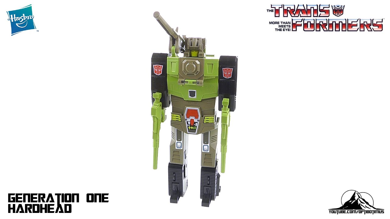 Transformers G1 Headmaster HARDHEAD Video Review
