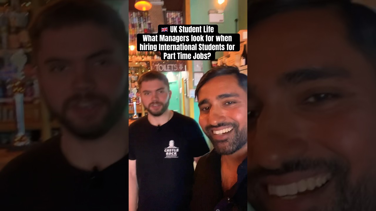 Are you an International student looking for Part Time? 