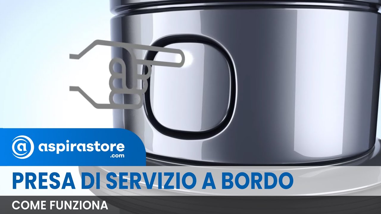 Bocchetta a bordo macchina alimentata su centrale Beam Electrolux ALLIANCE