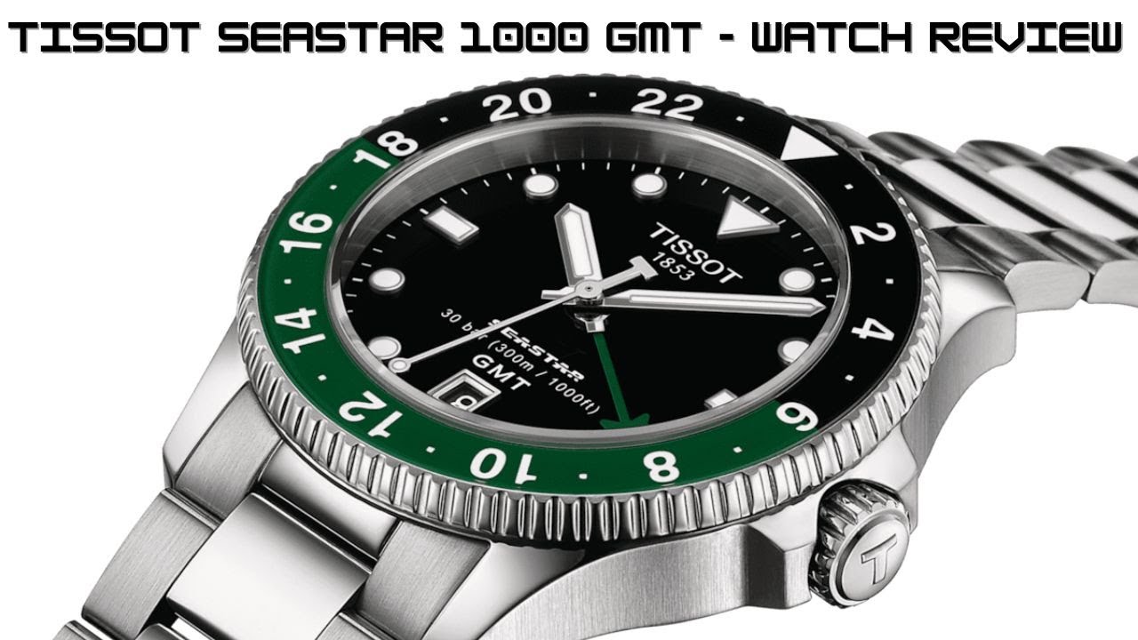 Обзор часов - TISSOT SEASTAR 1000 GMT ref T120.852.11.051.00!!