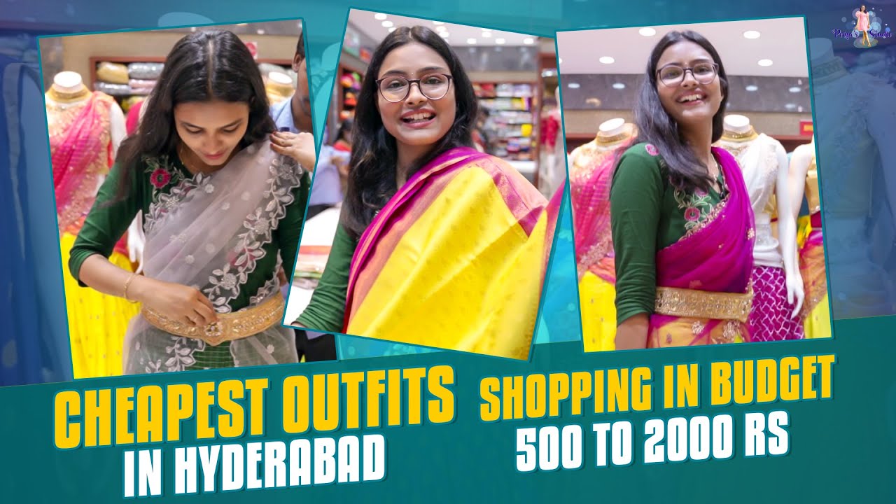 Cheapest Outfits in Hyderabad👗🥻| Episode 1| She Needs Showroom Tour| Priya Inturu | Priya's Studio