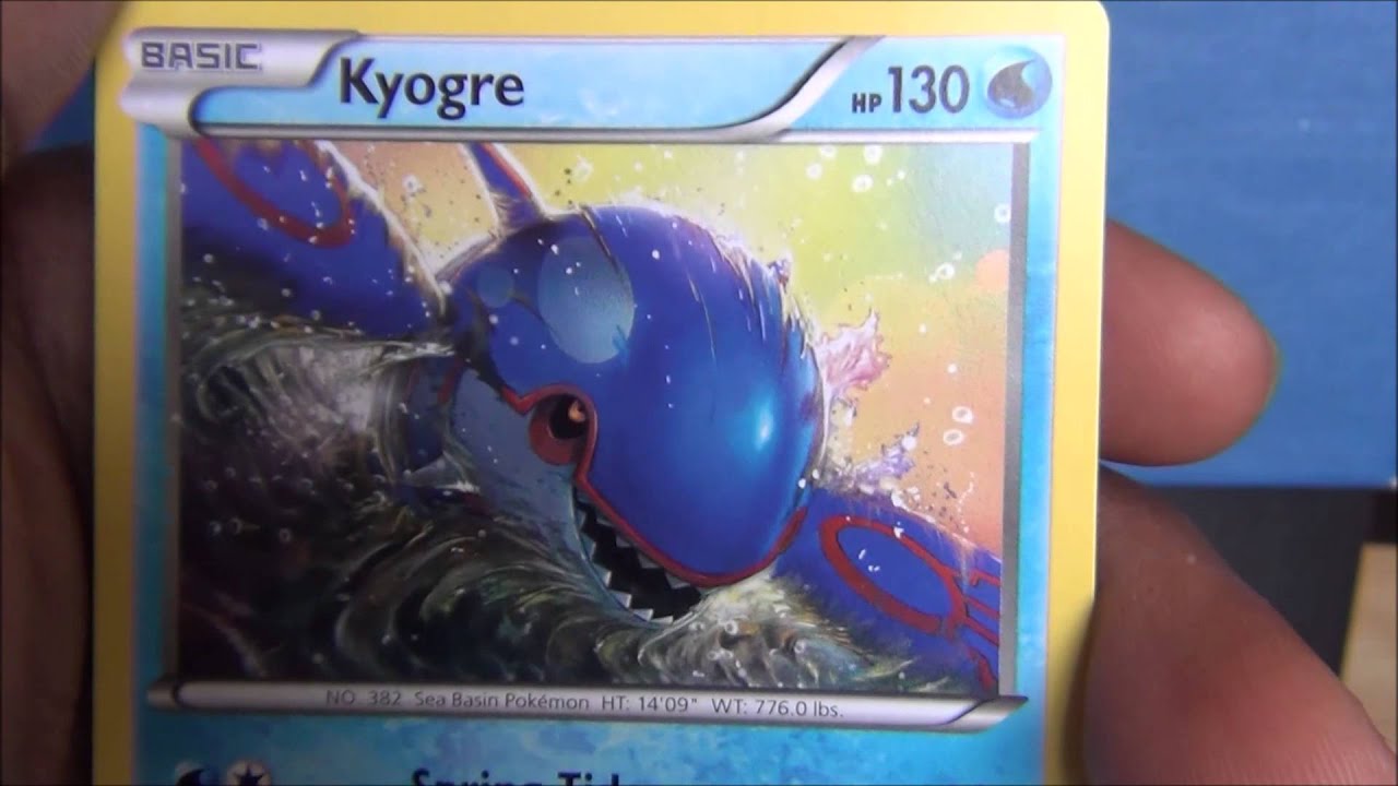 Ocean's core theme deck opening KYOGRE
