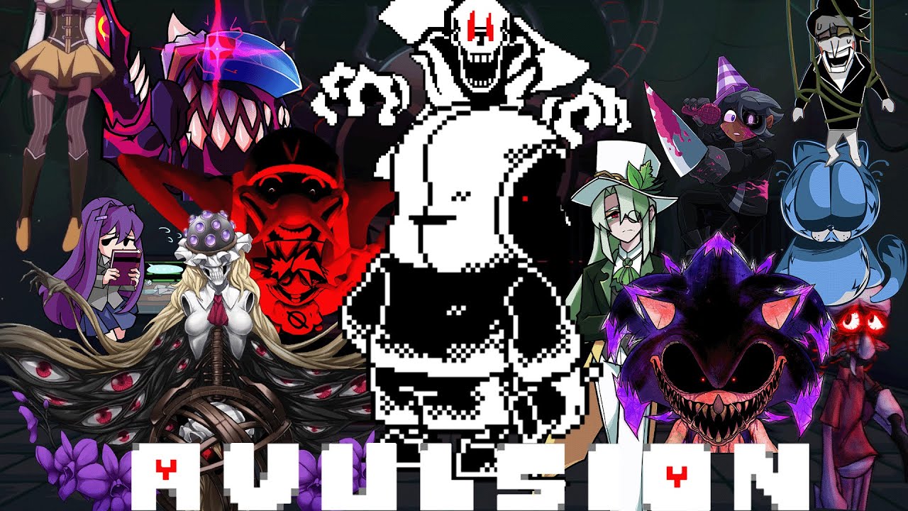 FNF AVULSION but Every Turn a Different Character Sings (Fnf AVULSION but Everyone Sings it)