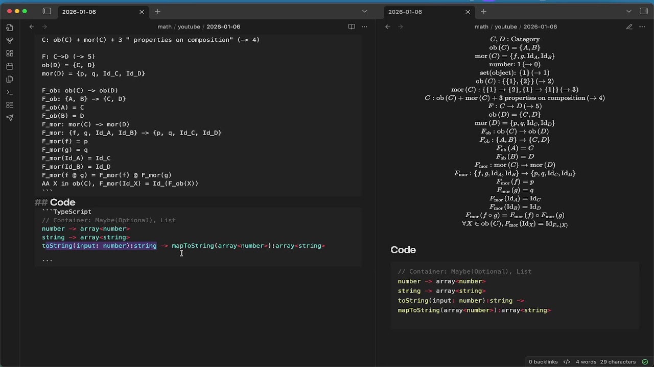 2026-01-06 Functor