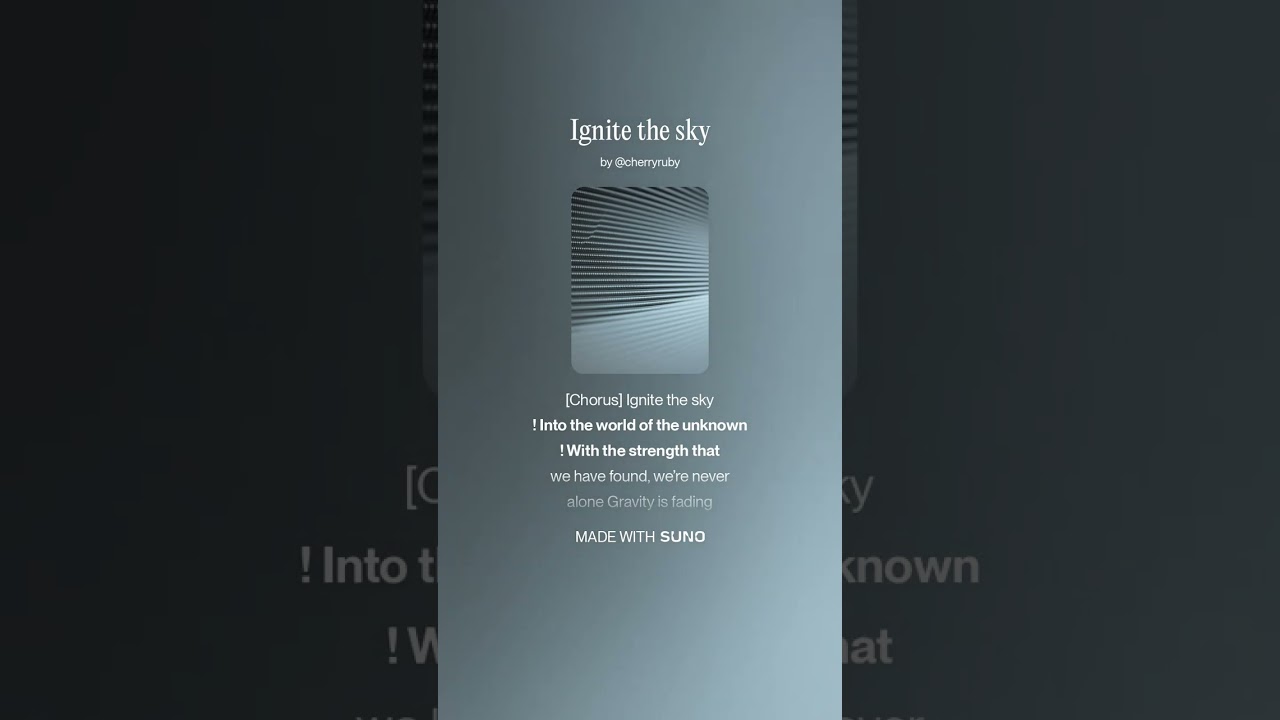 Ignite the sky