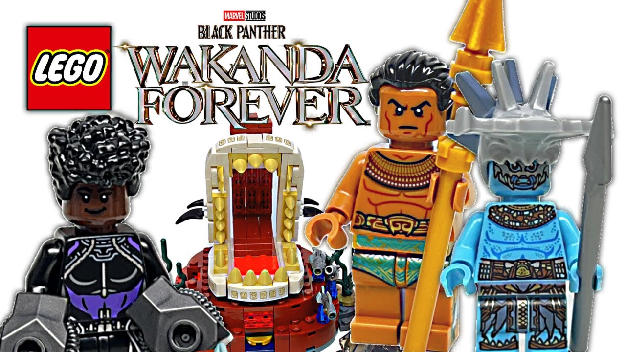 LEGO Marvel Black Panther 2 King Namor&rsquo;s Throne REVIEW!