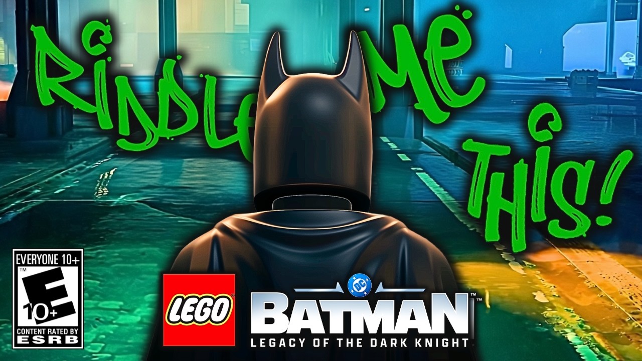 Загадчик УЖЕ захватывает LEGO Batman Legacy of the Dark Knight!