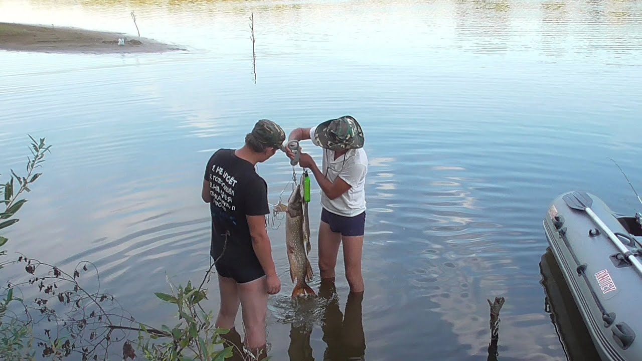 Мы с Русфишинга или рыбалка на Ветлуге в Марий Эл.