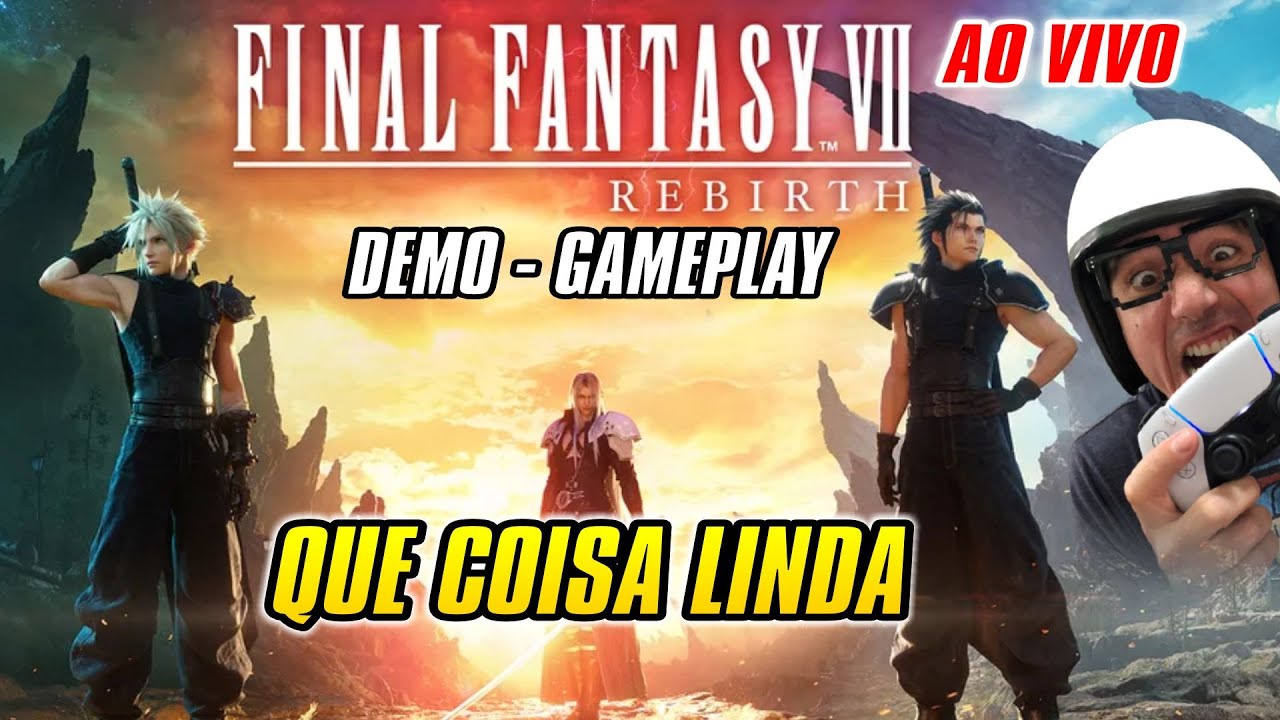 DEMO GAMEPLAY Final Fantasy VII Rebirth - PS5 #finalfantasyviirebirth