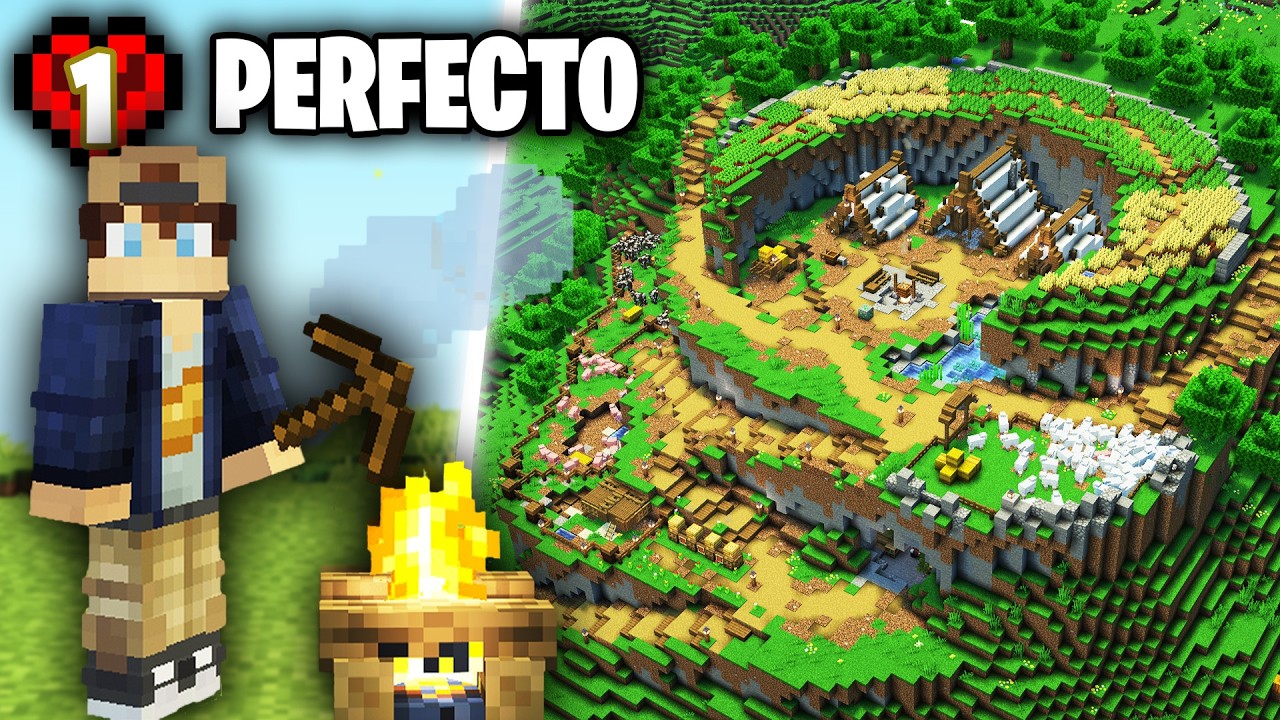 Mi Inicio PERFECTO en Minecraft Hardcore!
