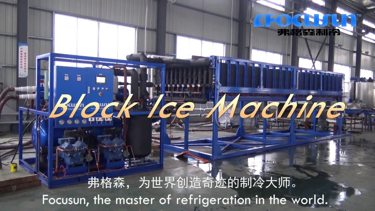 10 tons block Ice machine