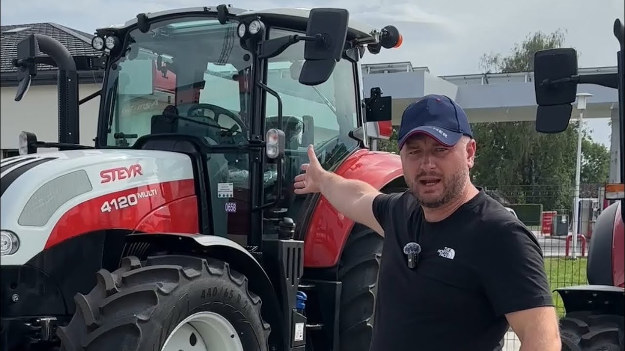 Prezentacja STEYR 4120 MULTI agrotechobsza 