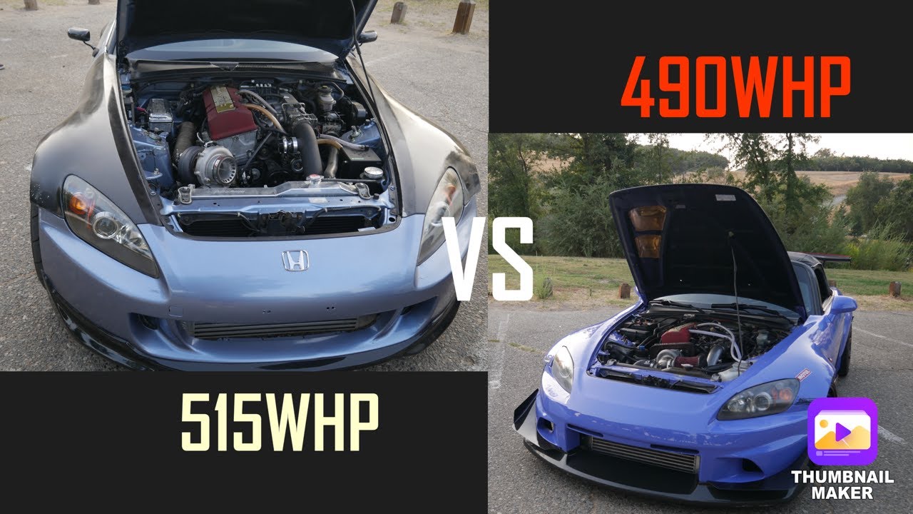Supercharged s2000 490whp vs turbo s2000 515whp review