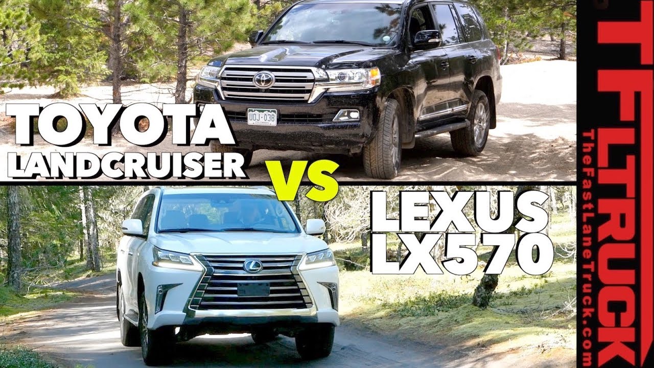 Toyota Land Cruiser лучше Lexus LX? Нет, вы ошибаетесь. Эпизод 2.