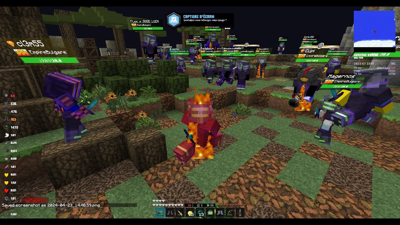 CARNAGE SUR L'INTERSERVEUR !! NationsGlory Zap #14