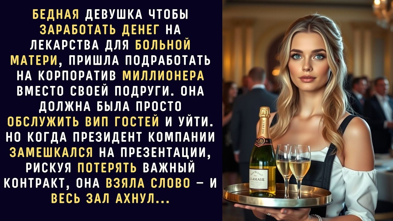 БЕДНАЯ ДЕВУШКА чтобы ЗАРАБОТАТЬ денег на лекарства для больной матери, пришла подработать на