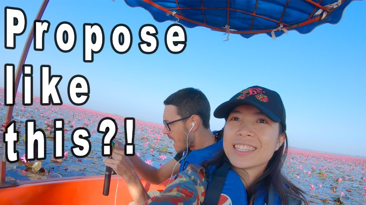 Would You PROPOSE Here?? The Magical &ldquo;Red Lotus Sea&rdquo; - Dreamland in Udon Thani, Thailand