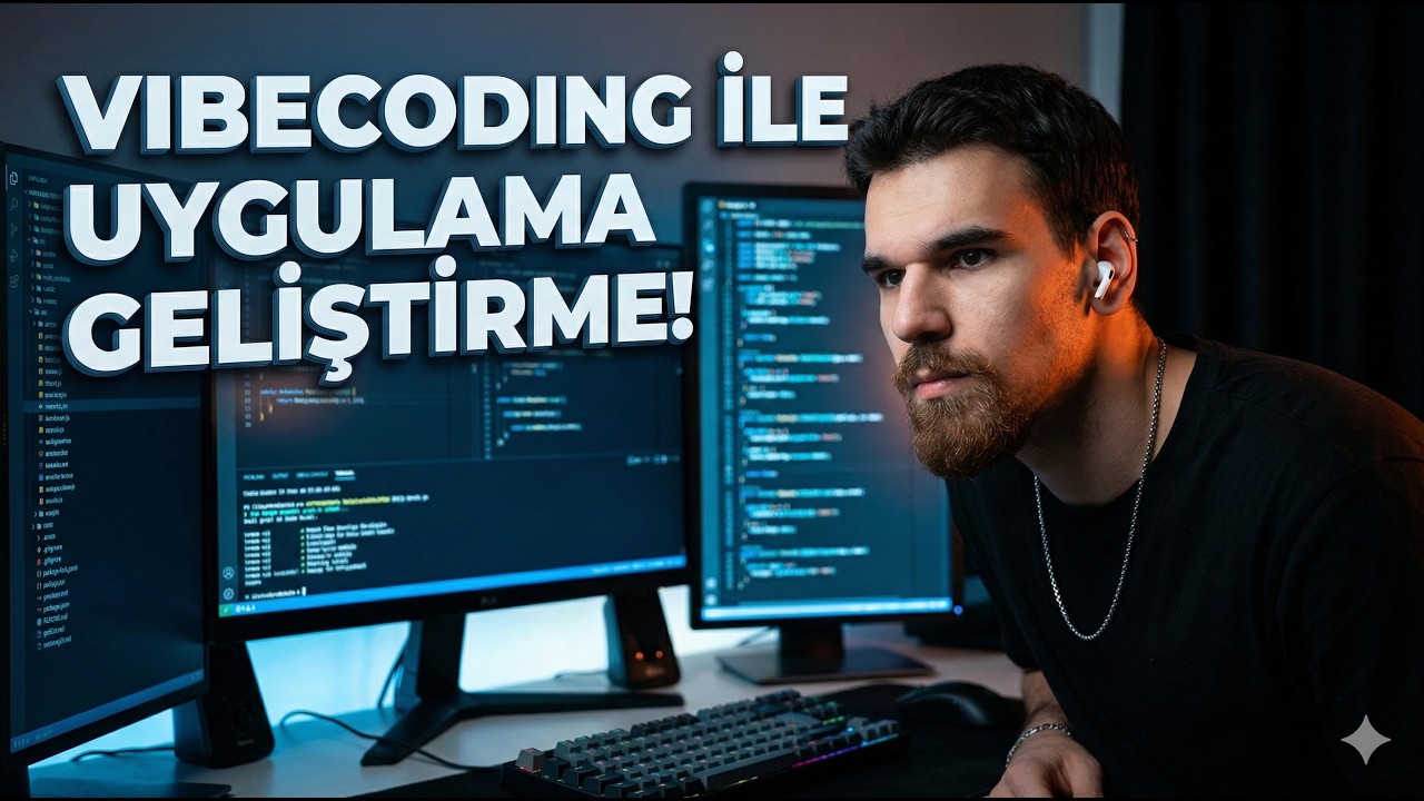 Vibe Coding ile Uygulama Geliştiriyoruz! Part 1 #vibecoding #yapayzeka  #yazılım