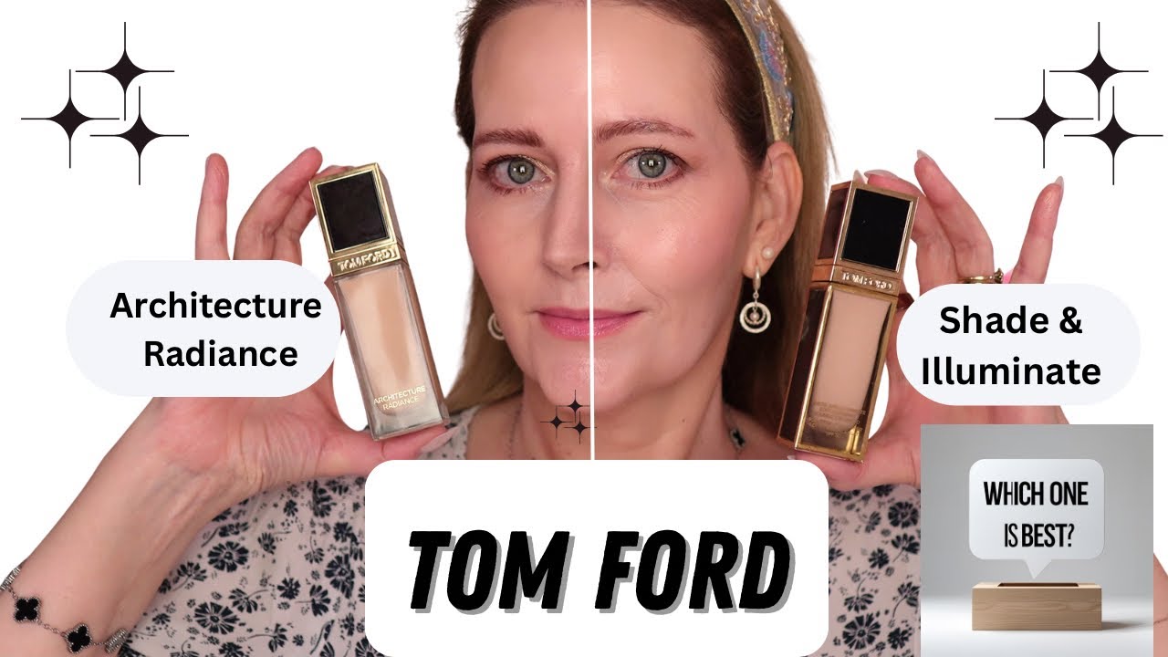 Tom Ford Architecture  Radiance wear test & comparison with shade & Illuminate & Bob & Brad Device