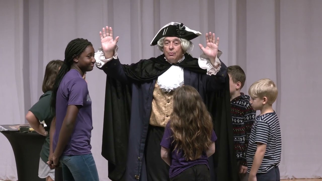 Constitution Week Celebration George Washington Impressionist