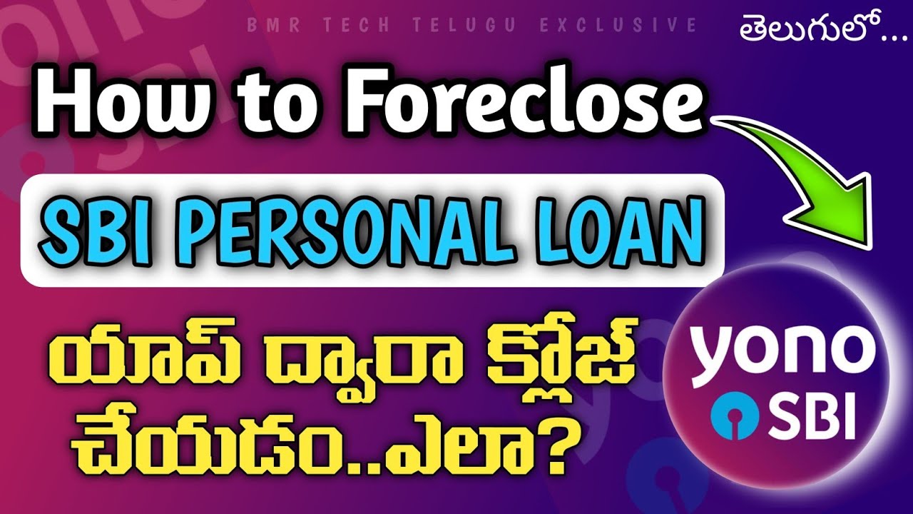How to foreclosure SBI PAPL Personal Loan Online On SBI YONO in Telugu