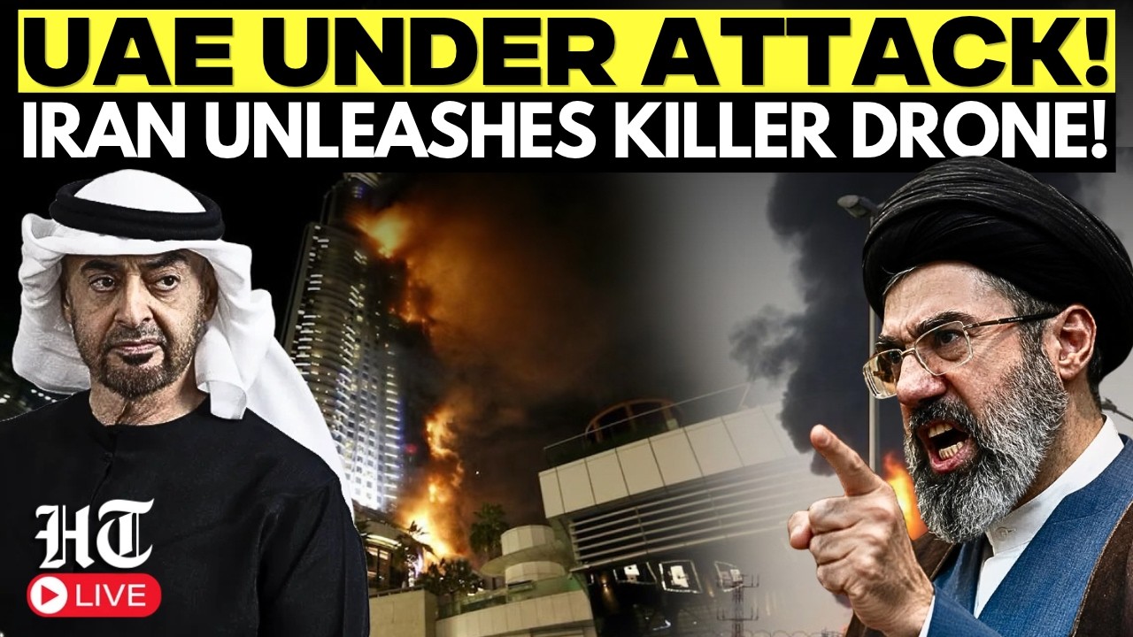 UAE Under Attack LIVE: Iran Strikes Al-Minhad Airbases | US Forces, Military Chopper Destroyed?