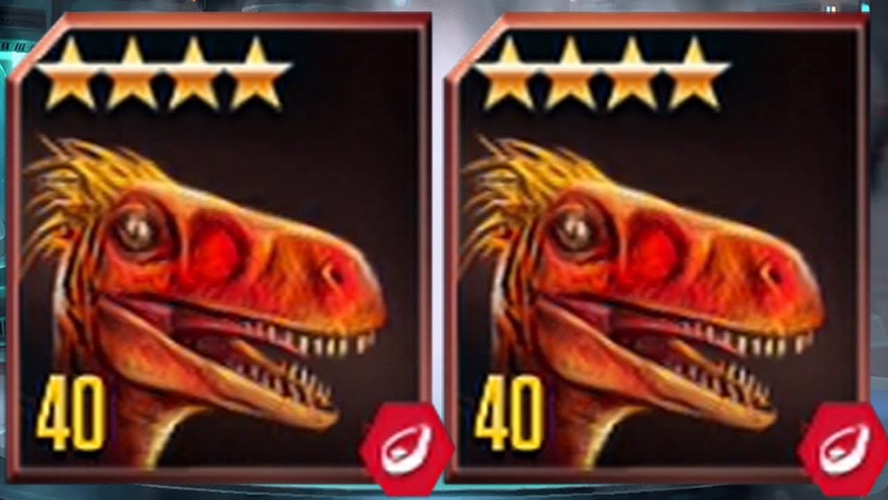 PYRORAPTOR MAX LEVEL 40 - Jurassic World Game