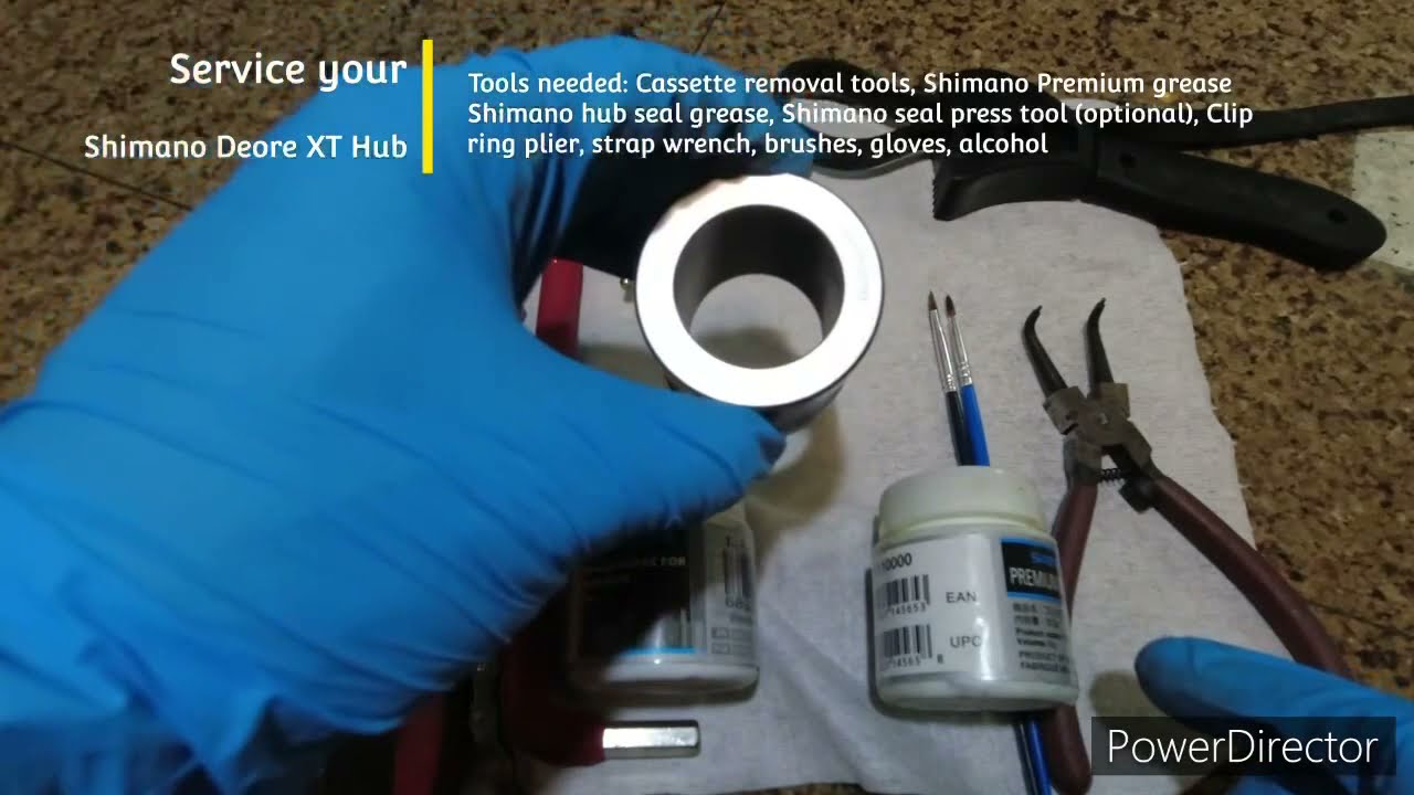 Servicing Shimano Deore XT Hub (M8110)