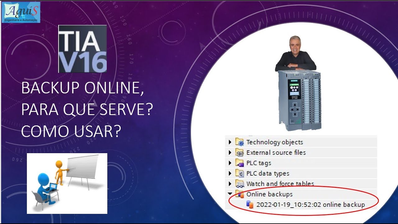 jump23 backup online do Tia Portal