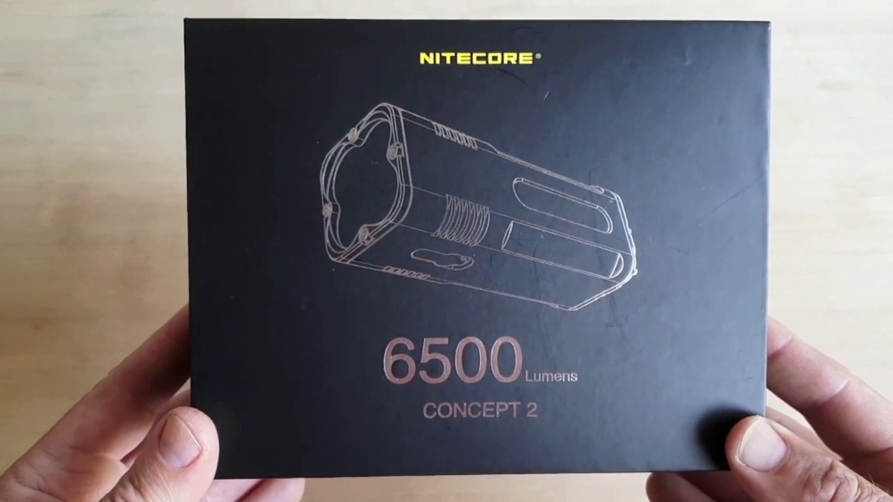 Review der 6500 Lumen Nitecore Concept 2