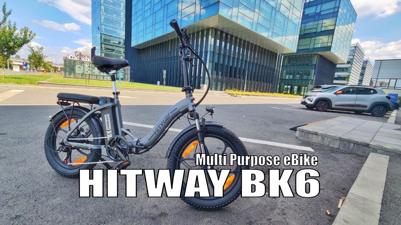 HITWAY BK6 Multi Purpose eBike Great For Commuting & Delivery - Full Review