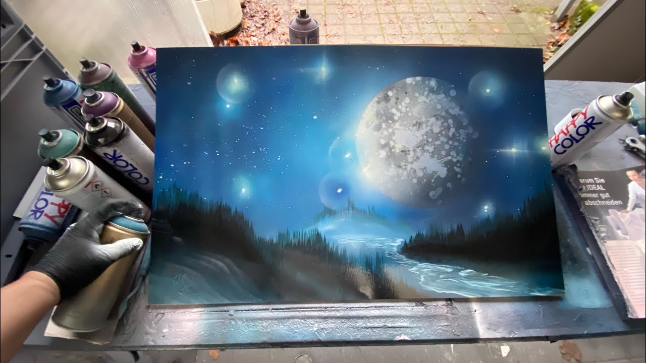 MOON RIVER — аэрозольная краска ART от Skech
