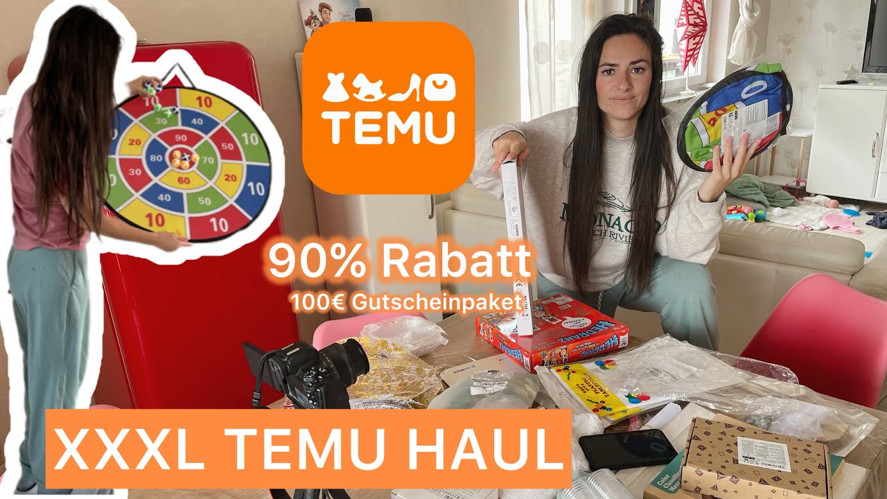 XXXL TEMU HAUL WENIGER PLASTIK MEHR PAPIER | Spielzeug | Marytuga