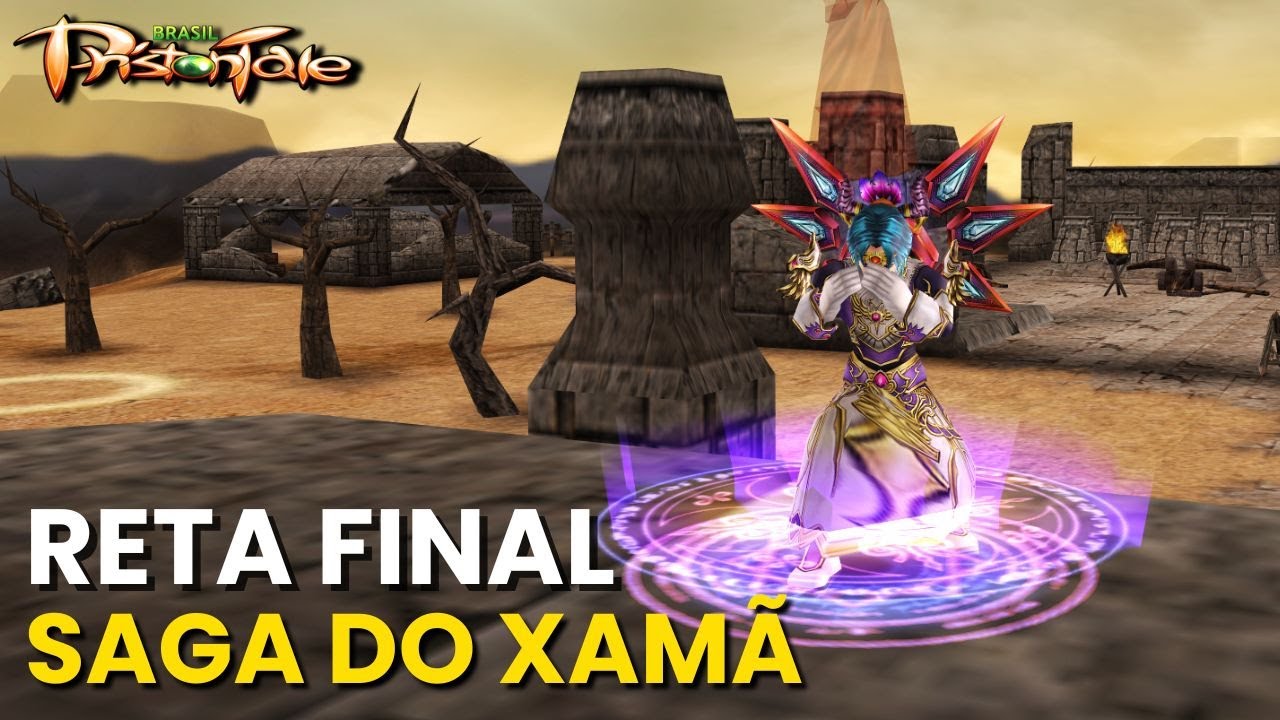 🔴 A CONQUISTA DO NÍVEL 140 NO XAMÃ - PRISTON TALE BRASIL