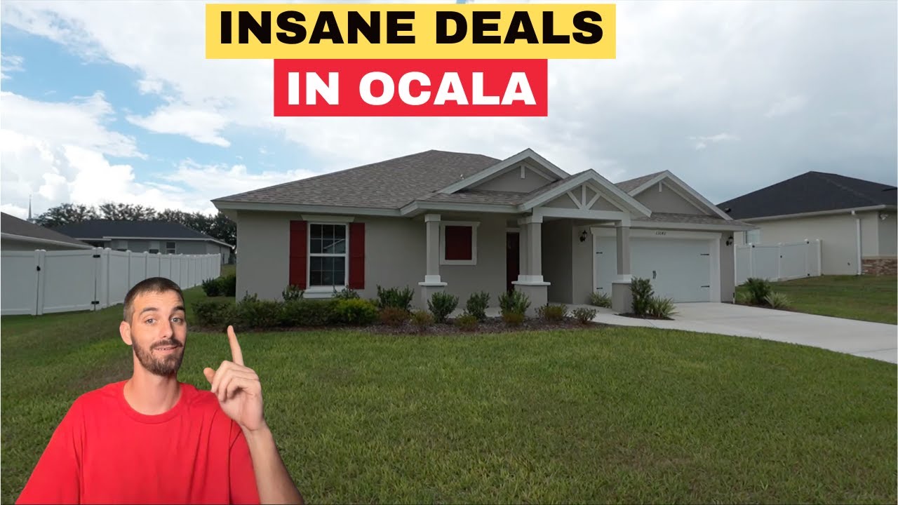 Tour 3 Affordable New Construction Homes in Marion Oaks, Ocala Florida