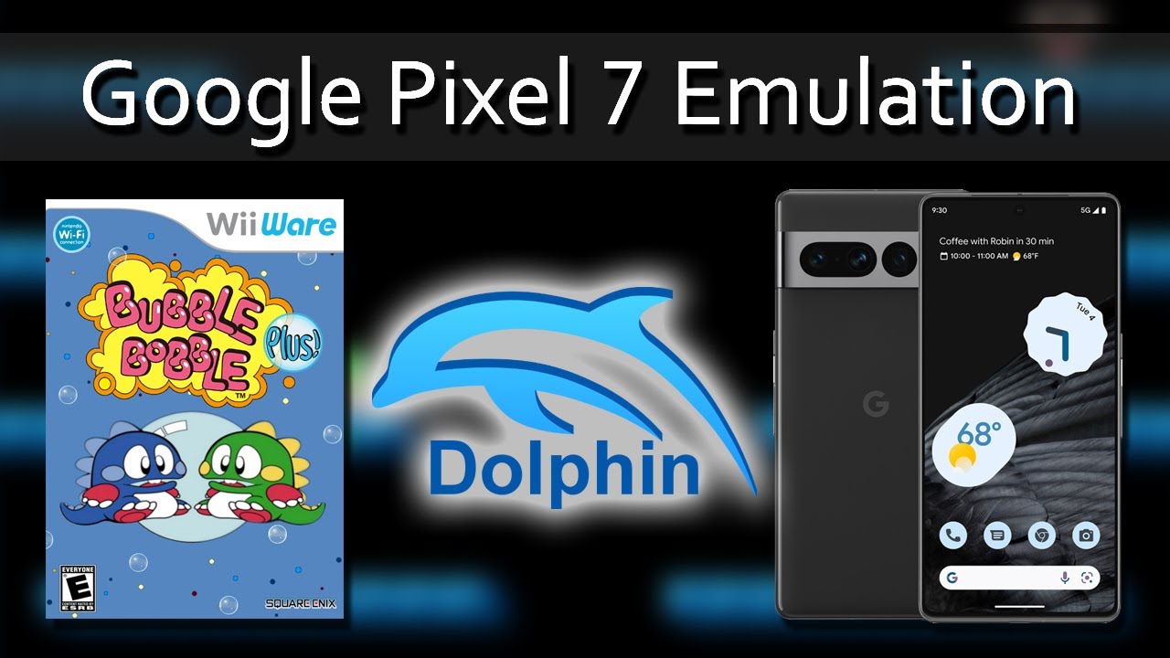 Bubble Bobble Plus! (WiiWare) on Google Pixel 7 | Dolphin Emulator (Android) Nintendo Wii