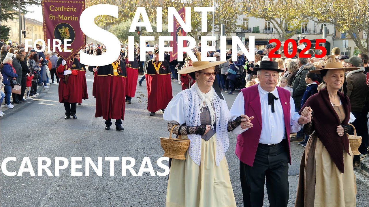 village de Carpentras-500e édition de la Foire Saint Siffrein, à