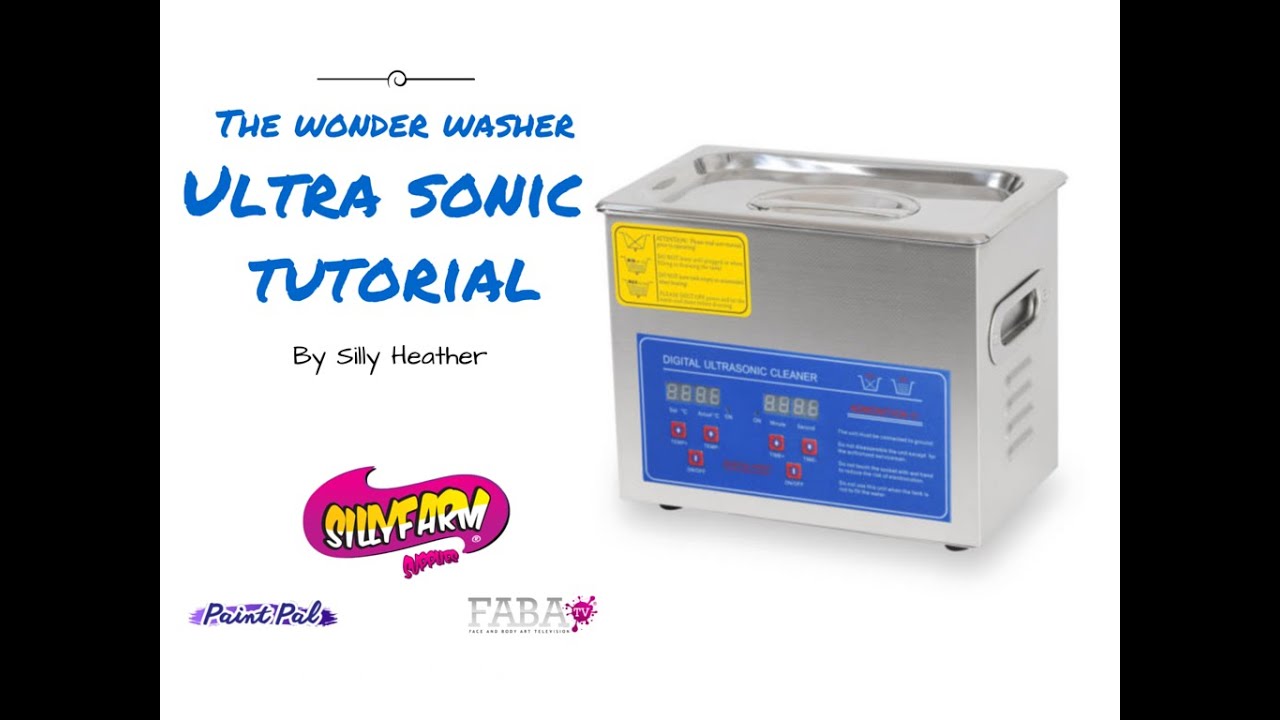 The Wonder Washer- How to use an Ultrasonic Cleaner