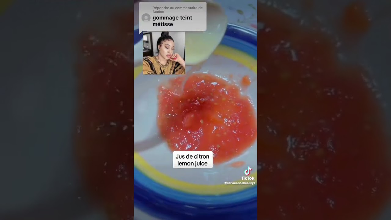 Gommage teint m&eacute;tisse