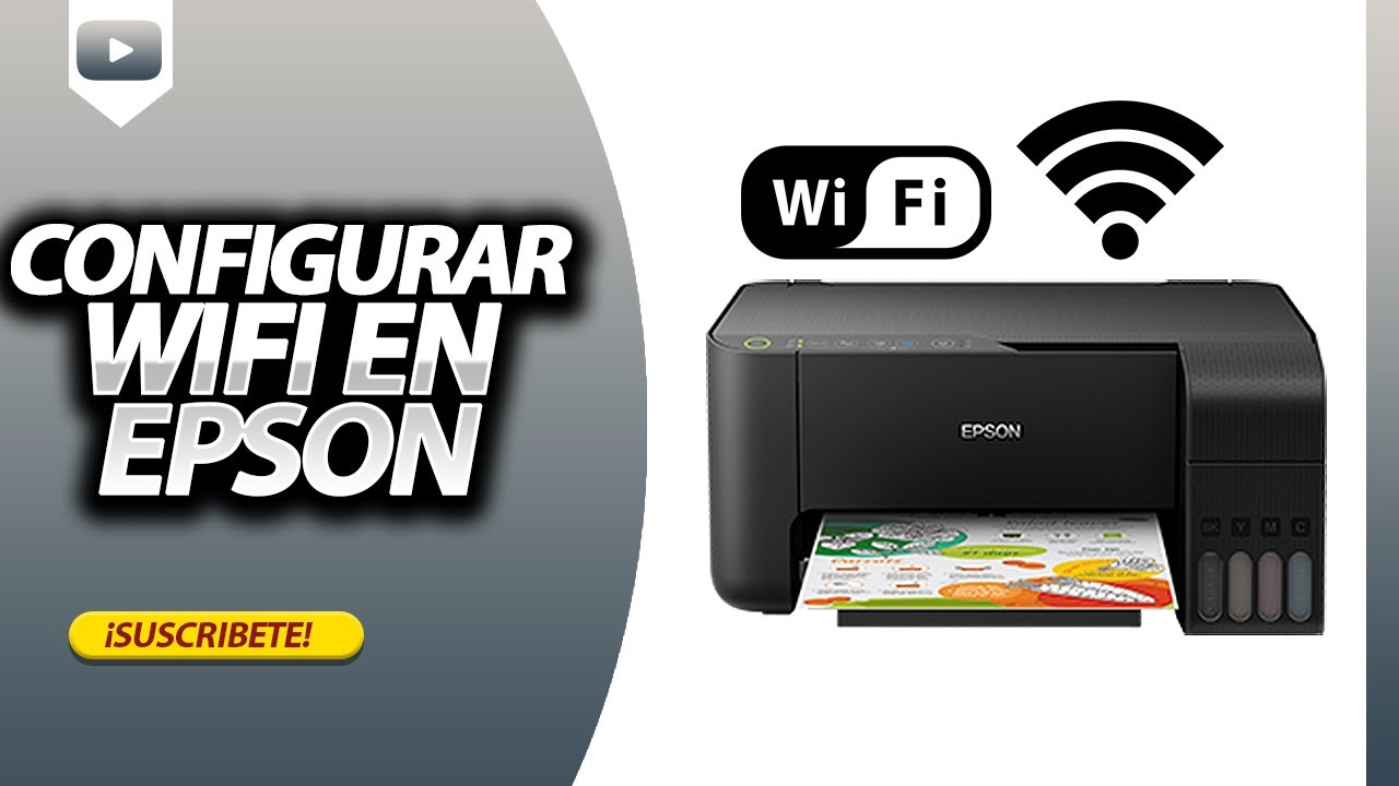 Configurar WiFi en Impresora Epson - Imprimir por Wifi en Impresora Epson