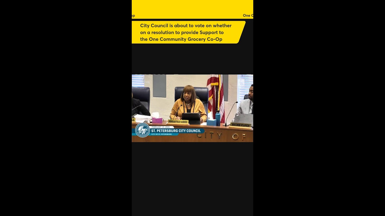 🚨 FINAL VOTE TODAY: Will St. Pete Say YES to the One Community Grocery Co-Op? 📱