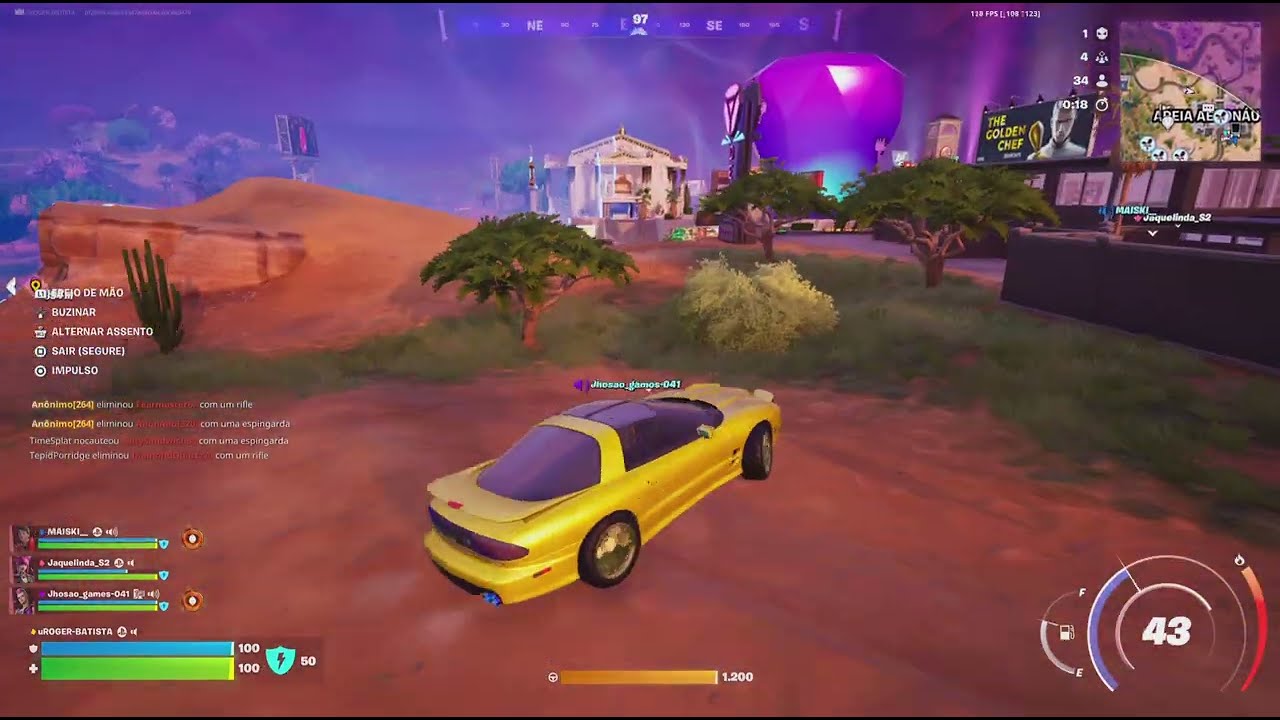 Fortnite Trocação Vitória Em Squad C7 T1