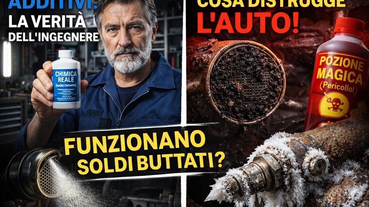 ADDITIVI MOTORE: Ho analizzato la Chimica (Cosa Funziona e Cosa Distrugge l'Auto)