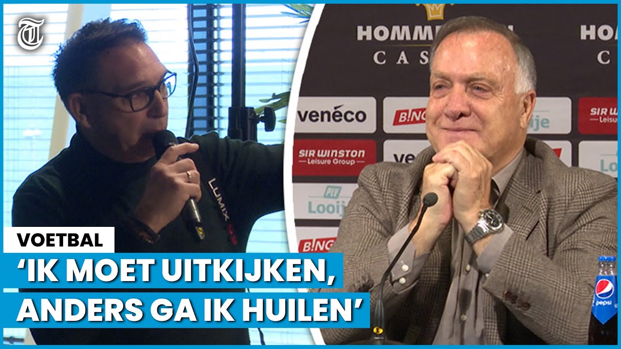 Dick Advocaat schiet vol na opmerking ADO-fan
