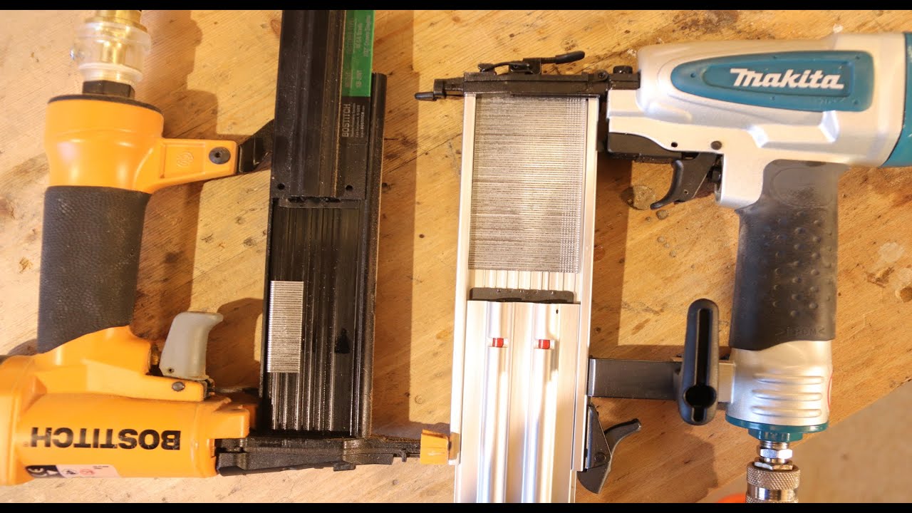 Tűszegezők viadala / Bostitch and Makita brad nailers test