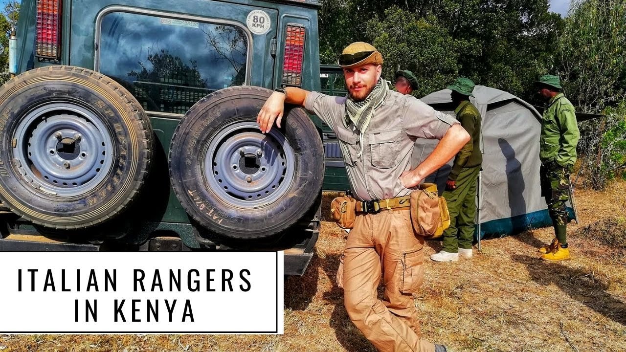 ITALIAN RANGERS IN KENYA to defend wildlife. Second part