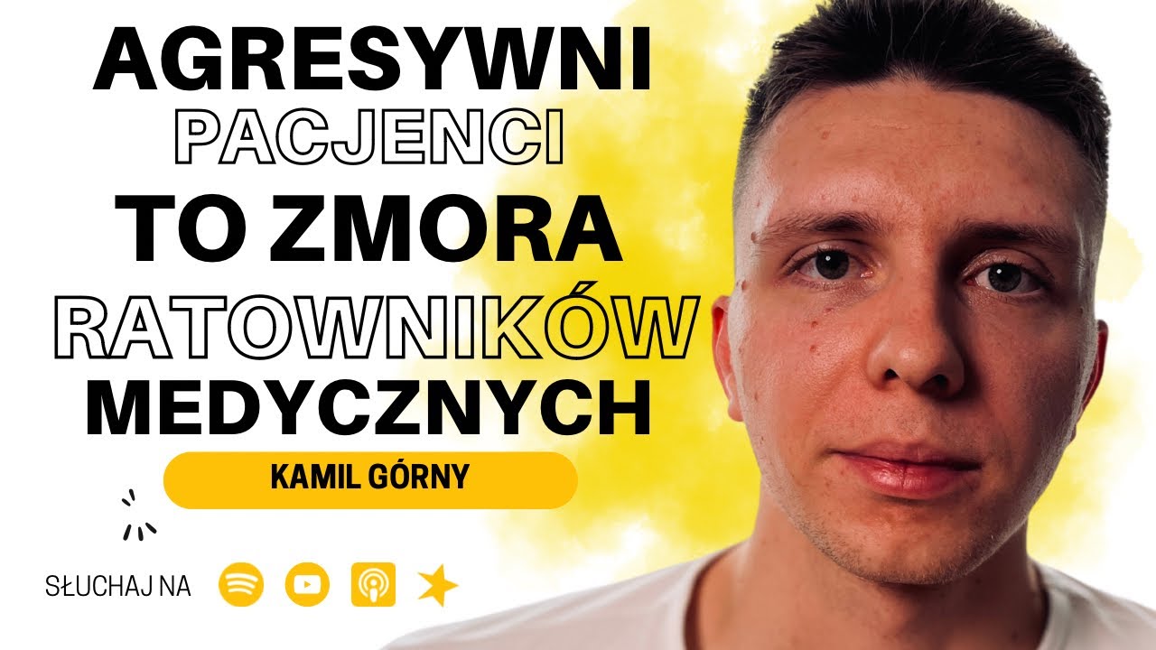RATOWNIK MEDYCZNY: Z TEGO DYŻURU MYSLAŁEM, ŻE NIE WRÓCĘ CAŁY, WYCIĄGNĄŁ BROŃ - Kamil Górny