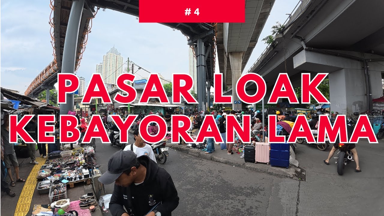 MUTERIN PASAR LOAK KEBAYORAN LAMA ABIS HUJAN | MASIH SEPI ATAU UDAH RAME!